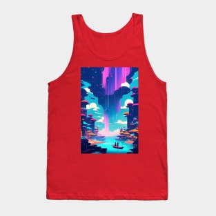 Fantasy sea landscape Tank Top